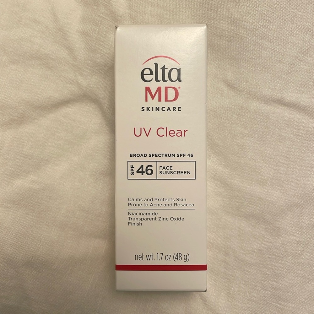 Elta MD UV clear spf 46 face sunscreen!